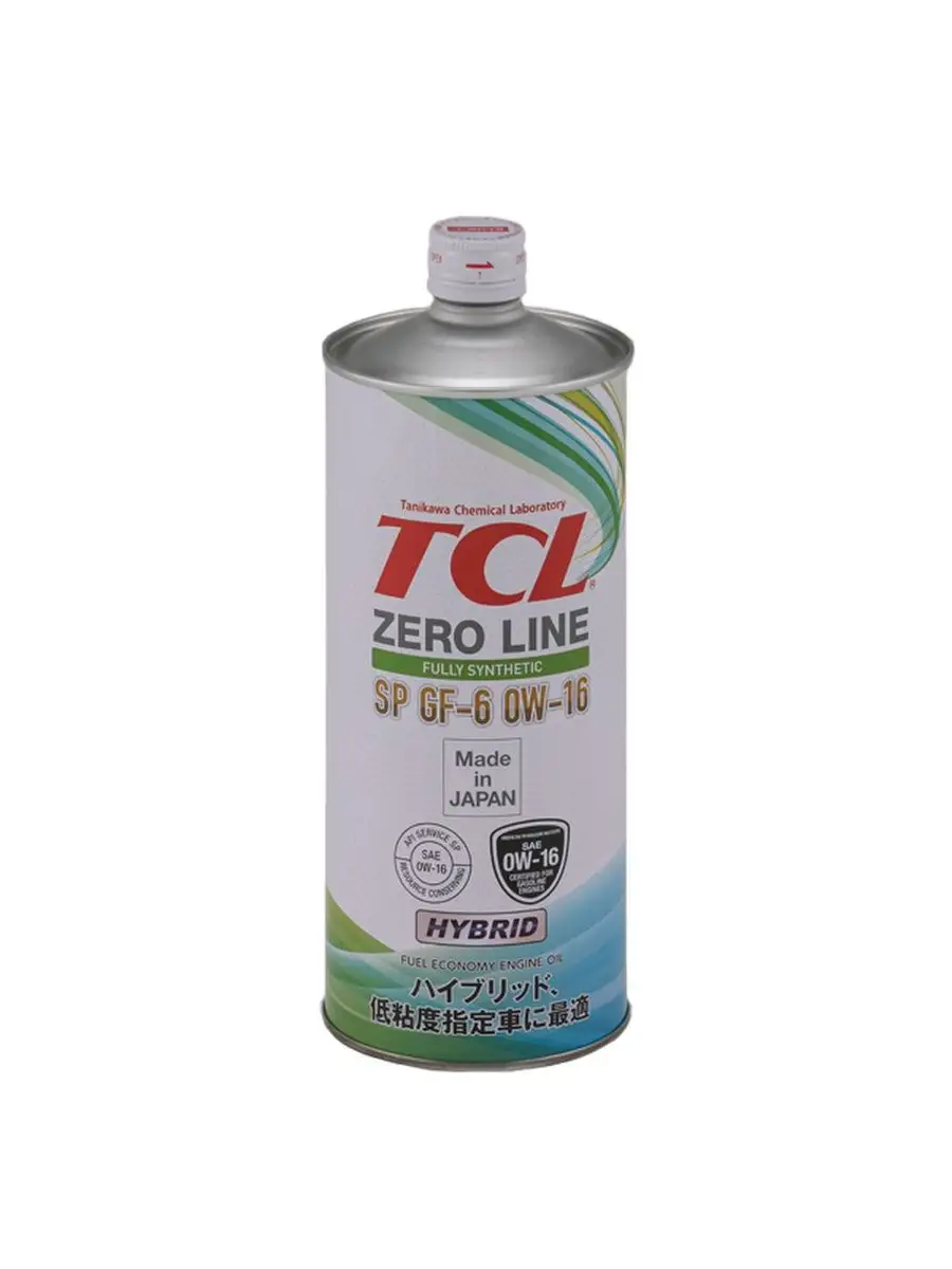 TCL масло Zero Line Synth SP/GF-6 0W16 1л синт
