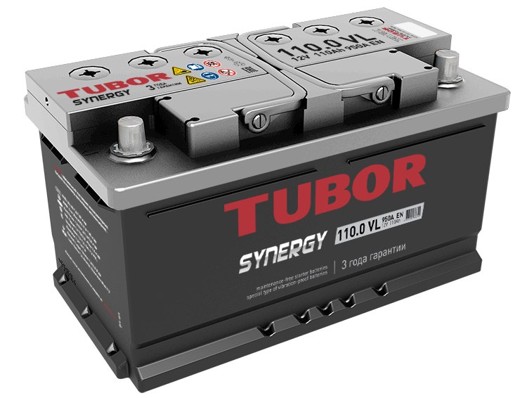 TUBOR SYNERGY 110 Ач обр. п. (0) - аккумулятор легковой