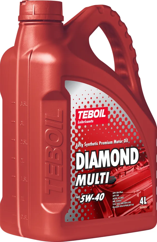 TEBOIL масло Diamond Multi 5W40 (4+1л) синт Акция