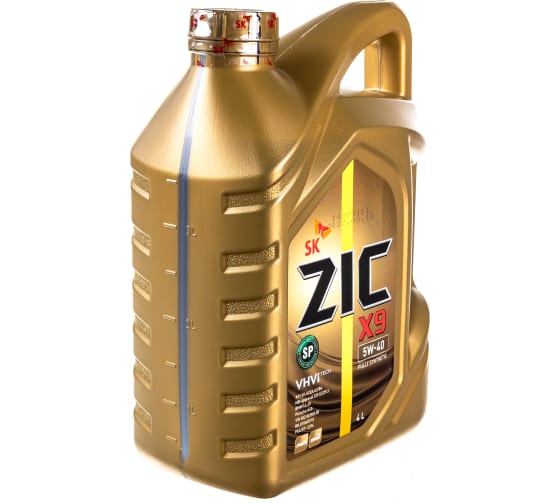 ZIC масло X9 5W40 SP/CF/A3/B4 4л синт
