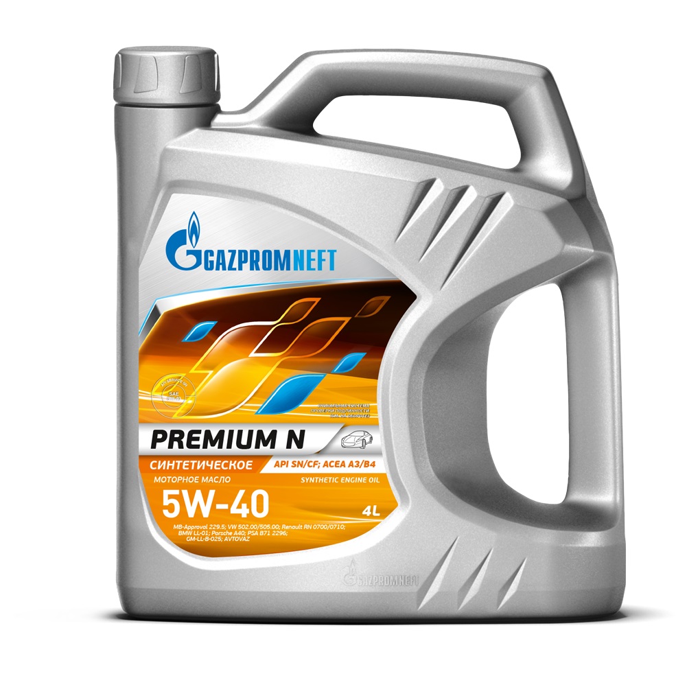 Gazpromneft масло Premium L 5W40 4л. п/синт.