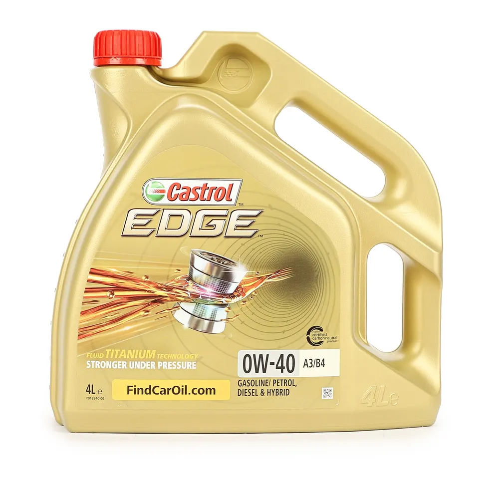 Castrol масло EDGE 0W40 FST 4л синт.