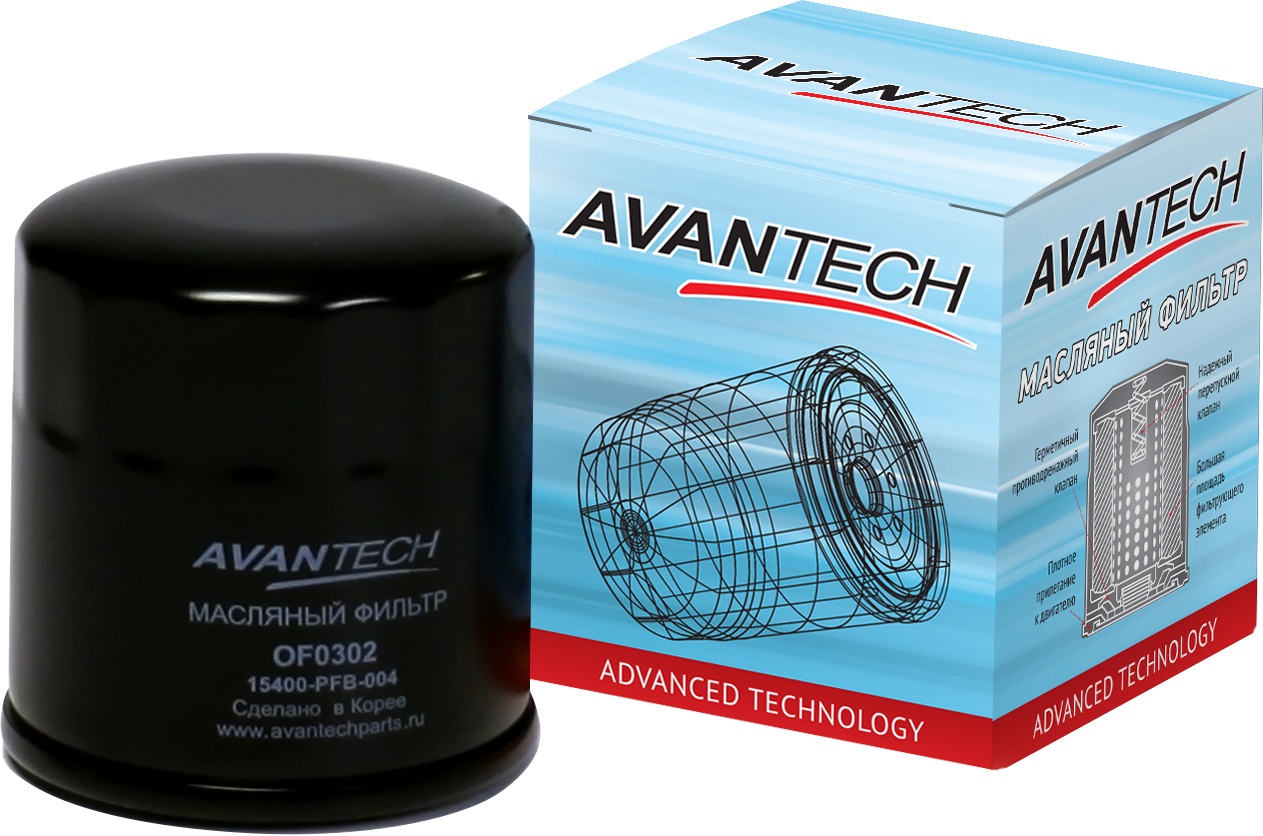 OF0205 Фильтр масляный Avantech, C-218(VIC)
