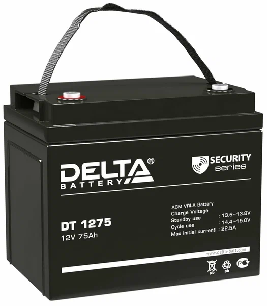 Delta DT 1275 (75Ач - 12В)