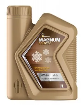 Rosneft масло Magnum Coldtec 5W40 1л