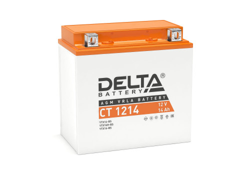 DELTA CT 1214 14 Ач - мото аккумулятор
