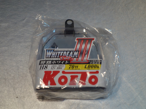 Koito лампа Whitebeam к-т H8 (12v70w) P0758W цоколь H8