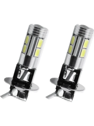 Вымпел светодиодные лампы H3\10SMD 5110 2шт. цоколь H3