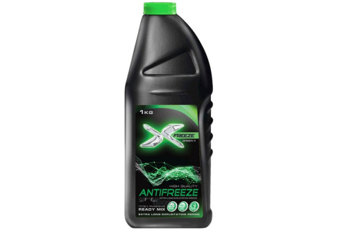 Антифриз X-FREEZE GREEN G11 (зеленый) 1кг