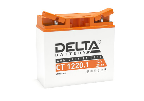 DELTA CT 1220.1 20 Ач - мото аккумулятор