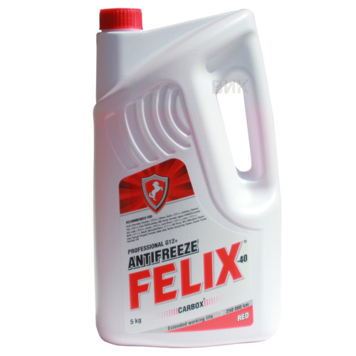 Антифриз "FELIX TC-40" Garbox G12 (красный) 5кг