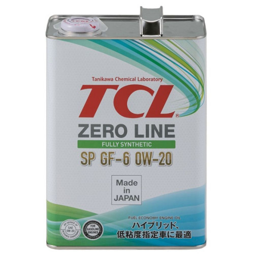 TCL масло Zero Line Synth SP/GF-6 0W30 4л синт PAO