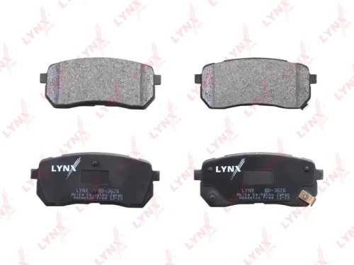LYNX колодки дисковые BD-3626 (PN-0457) тормозные