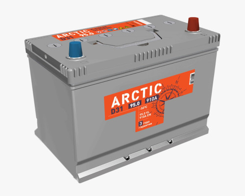 ARCTIC 95 Ач  (D31L) обр.п. (0) - аккумулятор для азиатских автомобилей