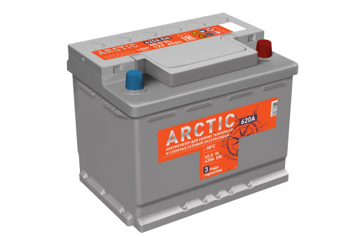 Аккумулятор легковой TITAN ARCTIC 60 Aч обр. п. (0) по цене 10&nbsp;320 ₽