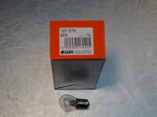 Koito лампа 12v27w (S25) 4574 цоколь S25