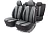 Чехлы полиэстер 15пр. PERFORMANCE PRF-1505 BK/GY