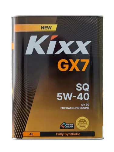 Kixx масло GX7 SP 5W-40 4л синт.