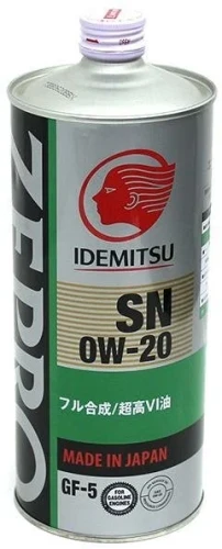 IDEMITSU масло ZEPRO ECO MEDALIST SP 0W20 1л синт.