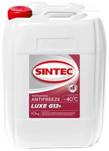 Антифриз SINTEC LUXE -40 G12+ (красный) 10кг