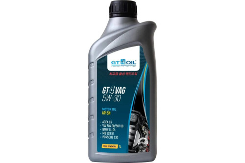 GT 4VAG масло 5W-30 API SN 1л синт