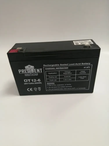 PRESIDENT INNOVATION для ИБП 6V 12 а/ч ОТ12-6
