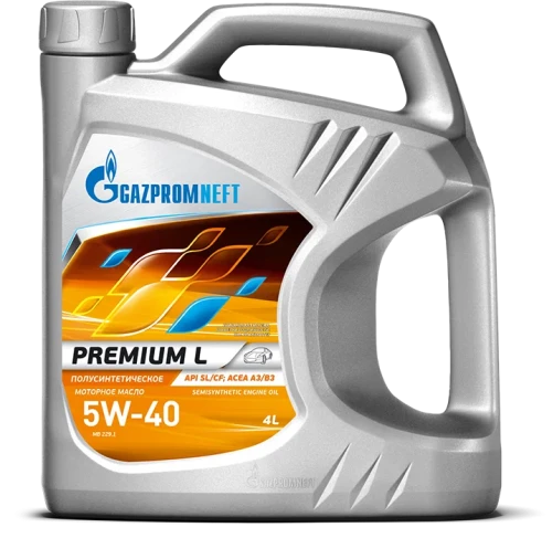 Gazpromneft масло Premium L 5W40 4л синт.