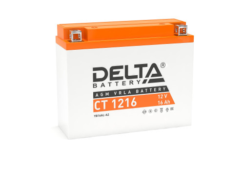 DELTA CT 1216 16 Ач - мото аккумулятор