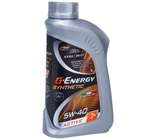 G-Energy масло Synthetic Active 5W40 SN/CF 1л синт