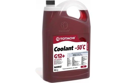 Антифриз TOTACHI RED -50 G12+ (красный) 5кг