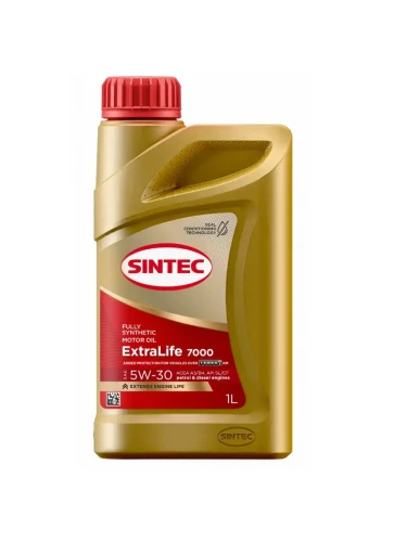 SINTEC масло ExtraLife 7000 5W-30 A3/B4 1л