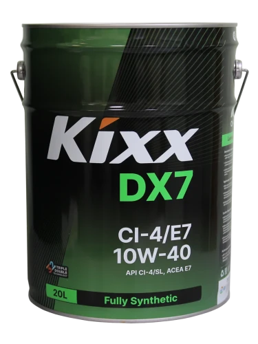 Kixx масло DIESEL DX7 CI-4/E7 10W-40 20л  синт.