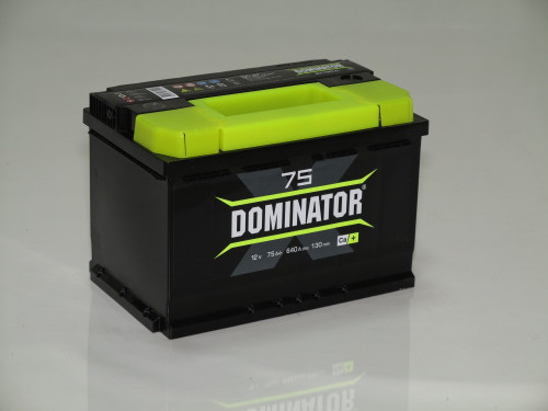 Dominator 75 Ач прям.п. (1) - аккумулятор легковой