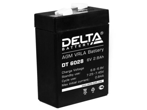 Delta DT 6028 (2.8 Ач - 6В)