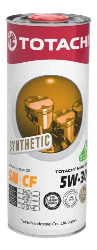 TOTACHI масло NIRO LV SYNTHETIC SP/CF 5W30 1л.синт