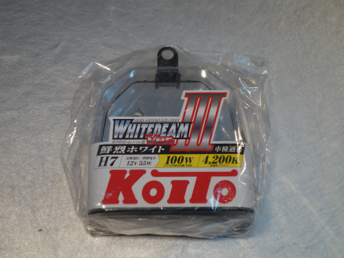 Koito лампа Whitebeam к-т H7 (12v100w) P0755W цоколь H7