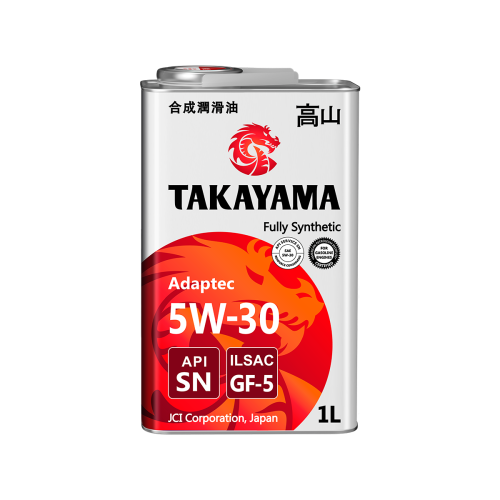 TAKAYAMA масло SN/GF-5 5W30 1л синт мет