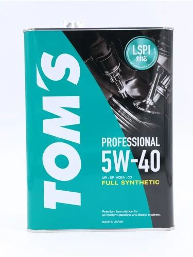 TOM`S масло Professional 5W40 SP C3 4л.