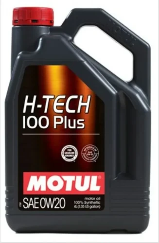 MOTUL масло H-TECH 100 Plus 0W20 4л синт