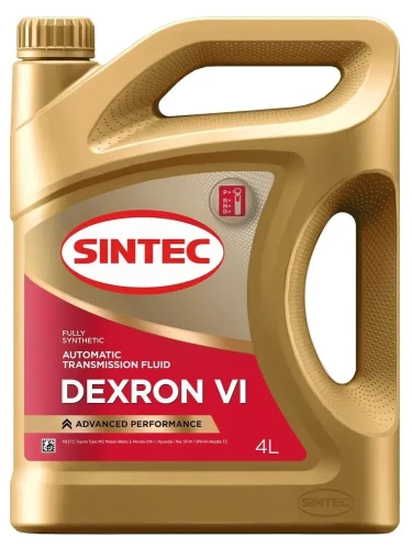 SINTEC масло ATF DEXRON VI 4л. синт.