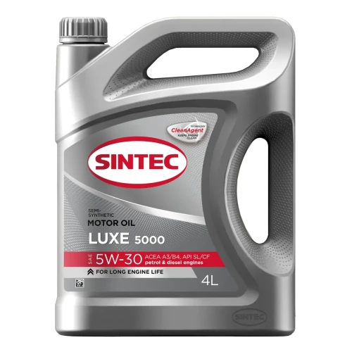 SINTEC масло ЛЮКС 5000 5W-30 SL/CF 4л п/с