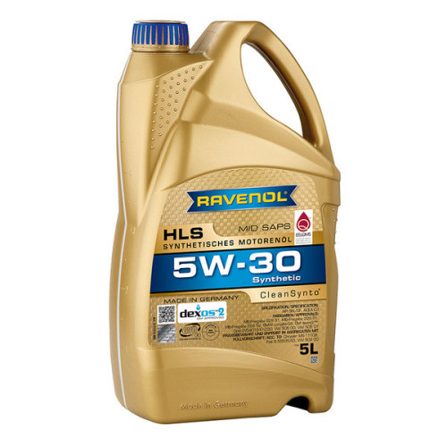 RAVENOL масло HLS 5W30 SN/CF/C3 5л синт