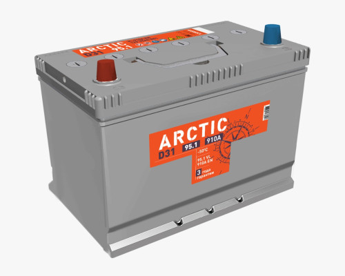 ARCTIC 95 Ач  (D31R) прям.п. (1) - аккумулятор для азиатских автомобилей