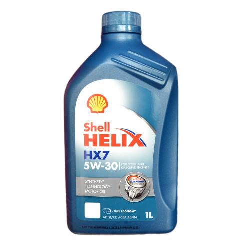 SHELL HELIX масло HX7 5w-30 1л п\синт