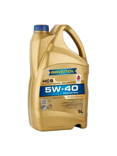 RAVENOL масло HCS 5W40 SN/CF/A3/B4 5л синт