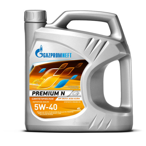 Gazpromneft масло Premium L 5W40 4л. п/синт.