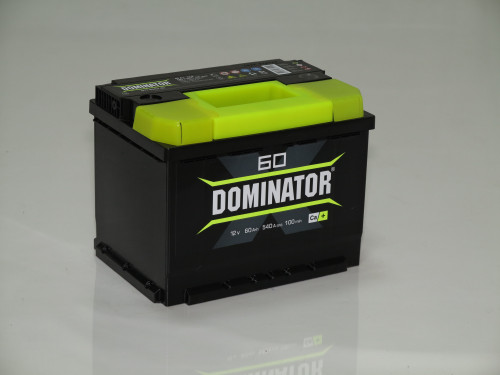 Dominator 60 Ач прям.п. (1) - аккумулятор легковой