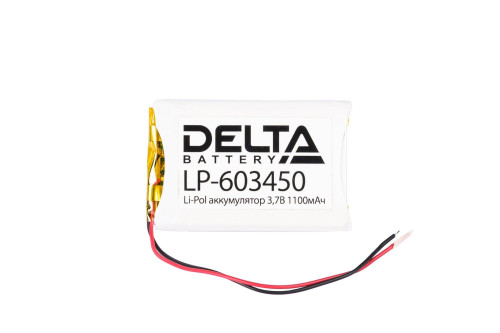 Delta LP-603450 Аккум призм (Li-Pol) 1100мАч 3.7 В