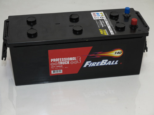 FireBall 140 Ач обр.п. (3) - аккумулятор легковой